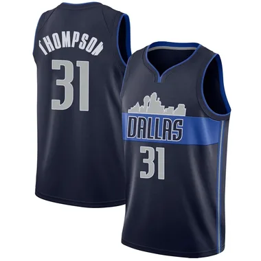 Swingman Navy Klay Thompson Men's Dallas Mavericks Nike Jersey - Statement Edition