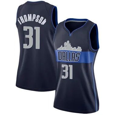 Swingman Navy Klay Thompson Women's Dallas Mavericks Nike Jersey - Statement Edition