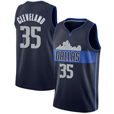 Swingman Navy Matthew Cleveland Men's Dallas Mavericks Nike Jersey - Statement Edition