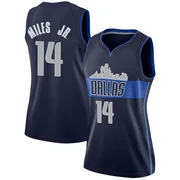 Swingman Navy Mike Miles Jr. Women's Dallas Mavericks Nike Jersey - Statement Edition