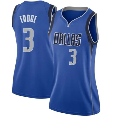 Swingman Royal Alex Fudge Women's Dallas Mavericks Nike Jersey - Icon Edition