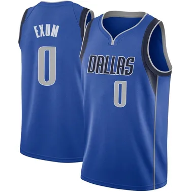 Swingman Royal Dante Exum Youth Dallas Mavericks Nike Jersey - Icon Edition