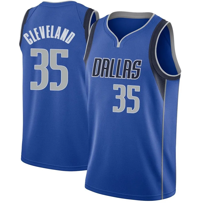 Swingman Royal Matthew Cleveland Youth Dallas Mavericks Nike Jersey - Icon Edition