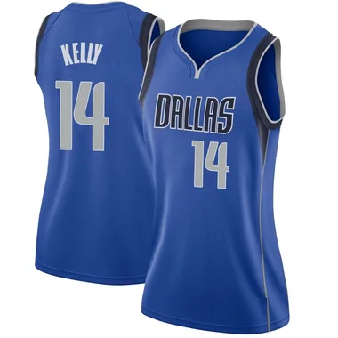 Swingman Royal Miles Kelly Women's Dallas Mavericks Nike Jersey - Icon Edition