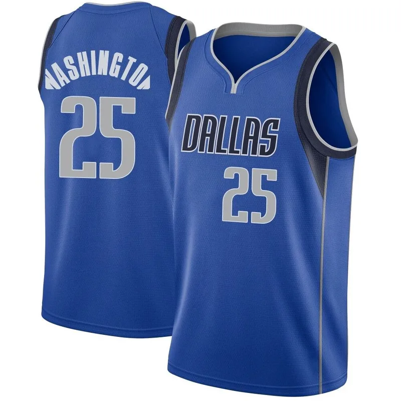 Swingman Royal P.J. Washington Youth Dallas Mavericks Nike Jersey - Icon Edition