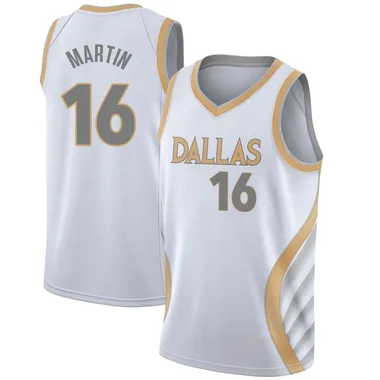 Swingman White Caleb Martin Men's Dallas Mavericks Nike 2020/21 Jersey - City Edition