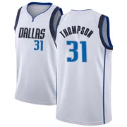 Swingman White Klay Thompson Men's Dallas Mavericks Nike Jersey - Association Edition