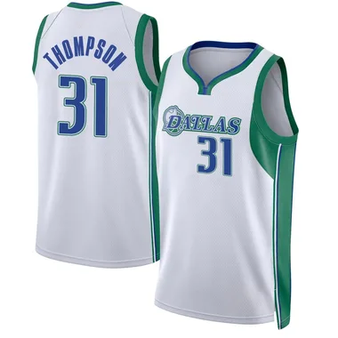 Swingman White Klay Thompson Youth Dallas Mavericks Nike 2021/22 City Edition Jersey
