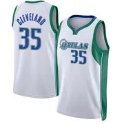 Swingman White Matthew Cleveland Men's Dallas Mavericks Nike 2021/22 City Edition Jersey