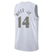 Swingman White Mike Miles Jr. Men's Dallas Mavericks Nike 2024/25 City Edition Jersey