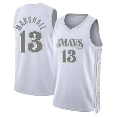 Swingman White Naji Marshall Youth Dallas Mavericks Nike 2024/25 City Edition Jersey
