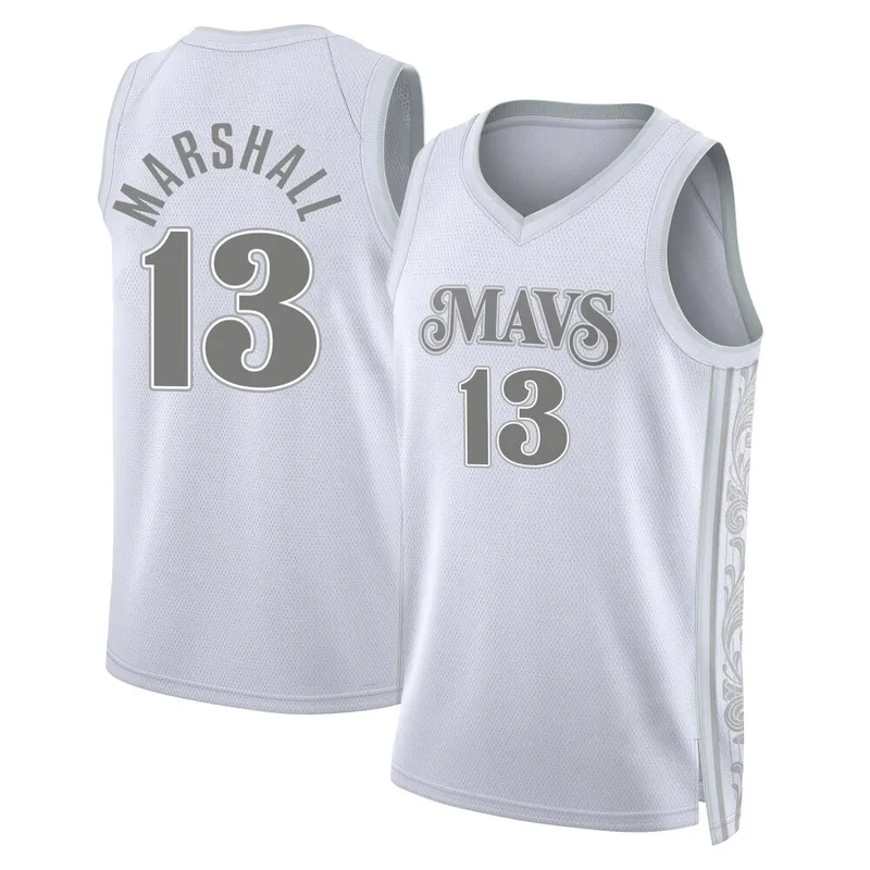 Swingman White Naji Marshall Youth Dallas Mavericks Nike 2024/25 City Edition Jersey