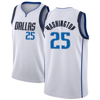 Swingman White P.J. Washington Men's Dallas Mavericks Nike Jersey - Association Edition