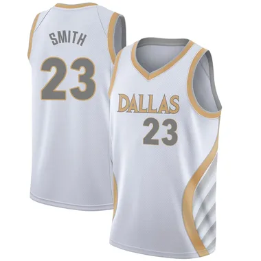 Swingman White Tyler Smith Men's Dallas Mavericks Nike 2020/21 Jersey - City Edition