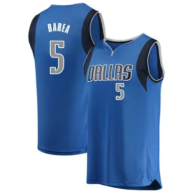 Blue J.J. Barea Youth Dallas Mavericks Fanatics Branded Fast Break Jersey - Icon Edition