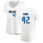 White Maxi Kleber Women's Dallas Mavericks Fanatics Branded Fast Break Jersey - Association Edition
